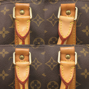 ルイ ヴィトン キーポルバンドリエール55 モノグラム M41414 ボストンバッグ LV 0496【中古】LOUIS VUITTON