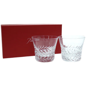 未使用品 バカラ ペアグラス 2016 グローリア クリスタル クリア グラス 0524【中古】Baccarat