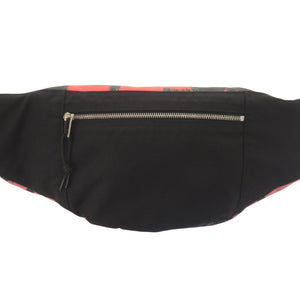 美品 サンローランパリ パームツリー柄 581375 ナイロン ピンク オレンジ ボディバッグ 0529【中古】SAINT LAURENT PARIS メンズ