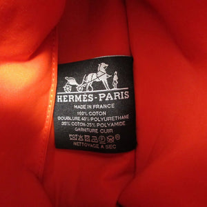 美品 エルメス ボリードポーチ ミニミニ コットン ブラック 黒 ポーチ バッグ 0532【中古】HERMES