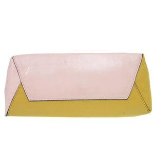 マルニ ハンドバッグ バイカラー レザー ピンク 0570【中古】MARNI