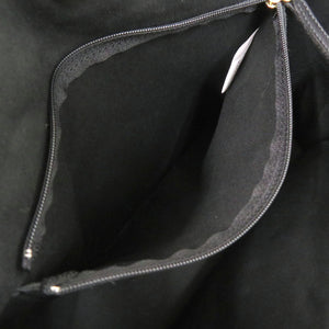 美品 ブルーレーベル スクエアトート チェック キャンバス ブラック トートバッグ 黒 0571【中古】BURBERRY BLUE LABEL