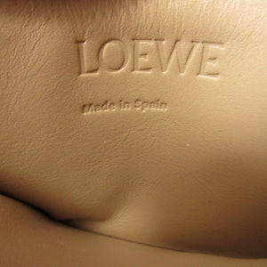 美品 ロエベ アナグラム レザー ピンク ブラウン 茶 コインケース フラグメントケース 0582【中古】LOEWE