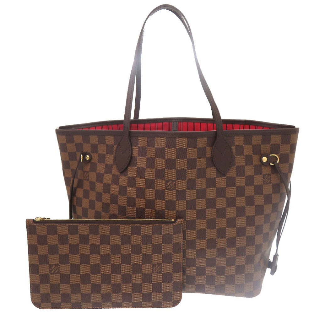 未使用品 ルイ ヴィトン 現行品 ネヴァーフルMM ダミエ N40599 ブラウン トートバッグ LV 0583【中古】LOUIS VUITTON