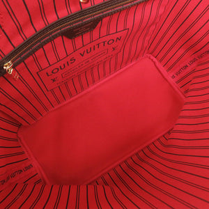 未使用品 ルイ ヴィトン 現行品 ネヴァーフルMM ダミエ N40599 ブラウン トートバッグ LV 0583【中古】LOUIS VUITTON