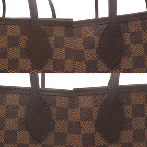 未使用品 ルイ ヴィトン 現行品 ネヴァーフルMM ダミエ N40599 ブラウン トートバッグ LV 0583【中古】LOUIS VUITTON
