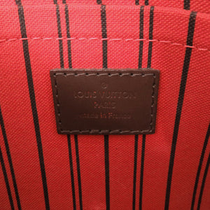 ルイ ヴィトン ダミエ ネヴァーフルポーチ MM/GM用 スリーズ ポーチ LV 0587【中古】LOUIS VUITTON