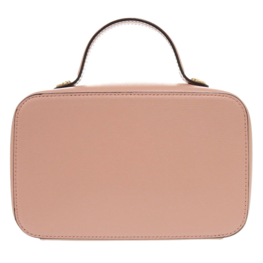 美品 サルヴァトーレフェラガモ 2WAY ヴァラリボン レザー ピンク ショルダーバッグ 0588【中古】Salvatore Ferragamo