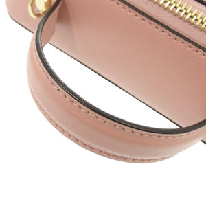 美品 サルヴァトーレフェラガモ 2WAY ヴァラリボン レザー ピンク ショルダーバッグ 0588【中古】Salvatore Ferragamo
