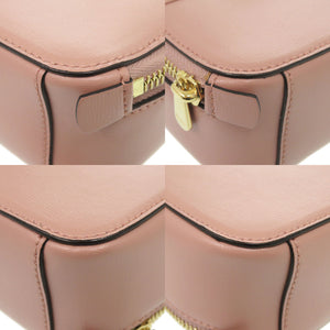美品 サルヴァトーレフェラガモ 2WAY ヴァラリボン レザー ピンク ショルダーバッグ 0588【中古】Salvatore Ferragamo
