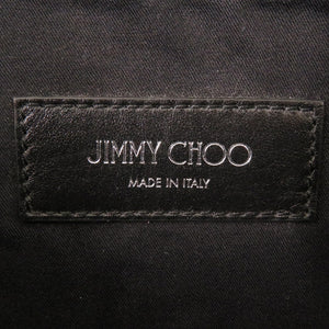 美品 ジミーチュウ オスカー スタースタッズ レザー ブラウン ボディバッグ ウエストバッグ 茶 0598【中古】JIMMY CHOO メンズ