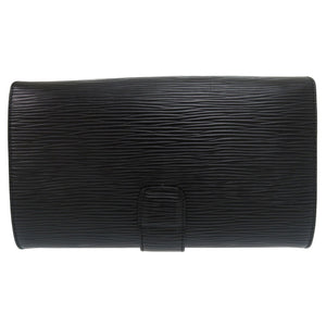 美品 FFロゴ 64KA736 ゴールド金具 クラッチバッグ レザー ブラック 長財布 0610【中古】FENDI