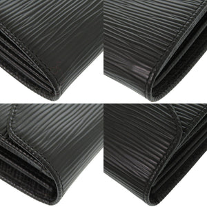美品 FFロゴ 64KA736 ゴールド金具 クラッチバッグ レザー ブラック 長財布 0610【中古】FENDI