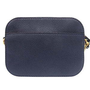 美品 トリーバーチ マックグロー レザー ネイビー カメラバッグ ショルダーバッグ 0614【中古】Tory Burch