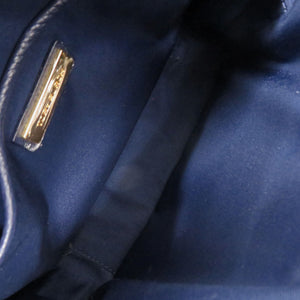 美品 トリーバーチ マックグロー レザー ネイビー カメラバッグ ショルダーバッグ 0614【中古】Tory Burch