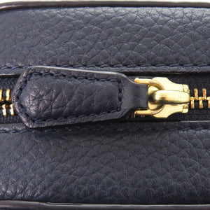 美品 トリーバーチ マックグロー レザー ネイビー カメラバッグ ショルダーバッグ 0614【中古】Tory Burch