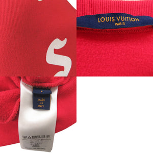 美品 ルイ ヴィトン ROCKERS プリント クルーネック スウェット RM221 IHN HMY96W コットン レッド LV 0638【中古】LOUIS VUITTON
