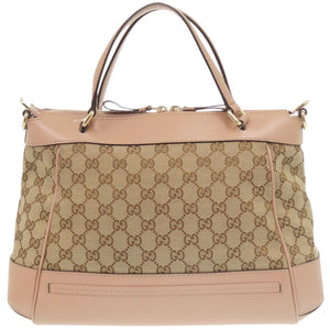 美品 グッチ 2WAY メイフェア 269894 GGキャンバス ピンク ハンドバッグ 0640【中古】GUCCI