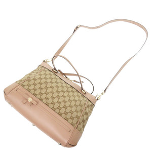 美品 グッチ 2WAY メイフェア 269894 GGキャンバス ピンク ハンドバッグ 0640【中古】GUCCI