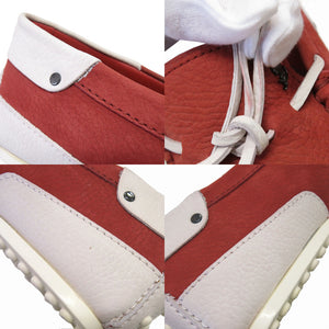 美品 トッズ × Ferrari フェラーリ ゴンミーニ サイズ6 レザー レッド ドライビングシューズ 赤 0703【中古】TOD’S メンズ