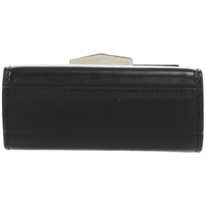 美品 ジバンシィ ミニ4Gバーティカル レザー メタル ブラック 黒 ショルダーバッグ 0719【中古】GIVENCHY
