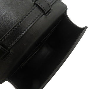 美品 ジバンシィ ミニ4Gバーティカル レザー メタル ブラック 黒 ショルダーバッグ 0719【中古】GIVENCHY