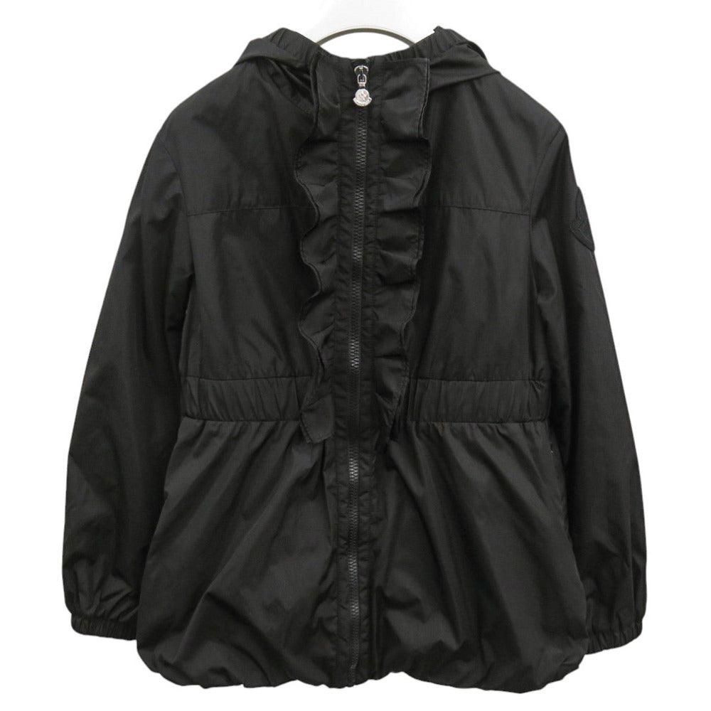 美品 モンクレール CINABRE シナブル F19541B71010 サイズ12 ナイロンジャケット ブラック 黒 0738【中古】MONCLER
