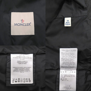 美品 モンクレール CINABRE シナブル F19541B71010 サイズ12 ナイロンジャケット ブラック 黒 0738【中古】MONCLER