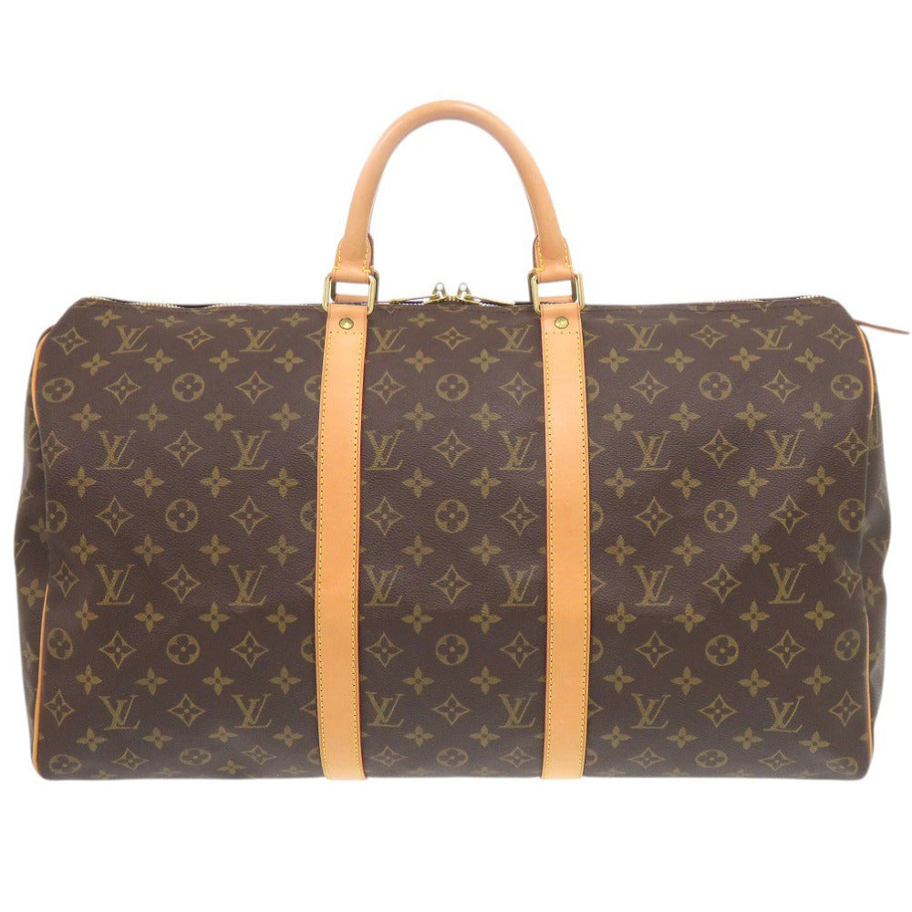 美品 ルイ ヴィトン キーポル50 モノグラム M41426 ボストンバッグ LV 0751【中古】LOUIS VUITTON