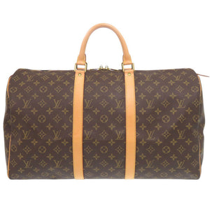 美品 ルイ ヴィトン キーポル50 モノグラム M41426 ボストンバッグ LV 0751【中古】LOUIS VUITTON