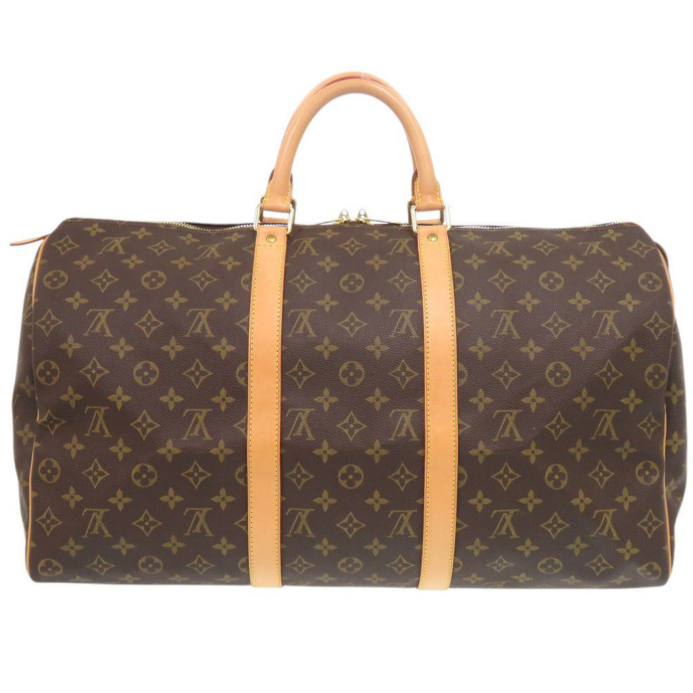 美品 ルイ ヴィトン キーポル50 モノグラム M41426 ボストンバッグ LV 0751【中古】LOUIS VUITTON