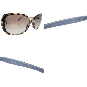 美品 プラダ バタフライ サングラス SPR08 プラスチック ブラック 0767【中古】PRADA