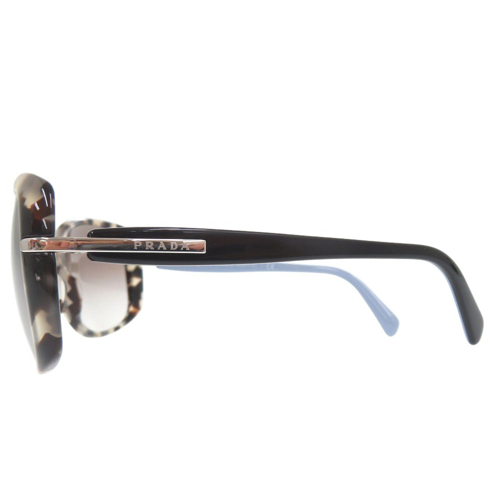 美品 プラダ バタフライ サングラス SPR08 プラスチック ブラック 0767【中古】PRADA