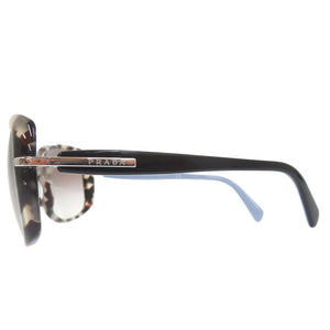 美品 プラダ バタフライ サングラス SPR08 プラスチック ブラック 0767【中古】PRADA