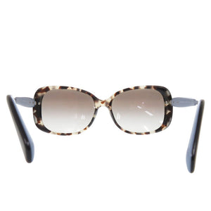 美品 プラダ バタフライ サングラス SPR08 プラスチック ブラック 0767【中古】PRADA