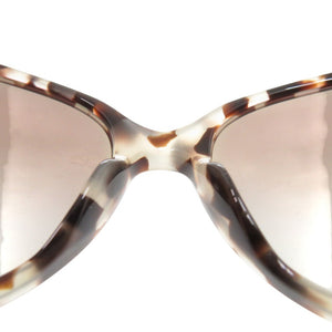 美品 プラダ バタフライ サングラス SPR08 プラスチック ブラック 0767【中古】PRADA