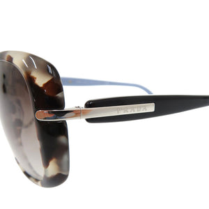 美品 プラダ バタフライ サングラス SPR08 プラスチック ブラック 0767【中古】PRADA