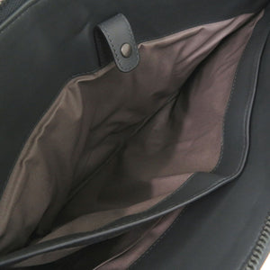 美品 ボッテガヴェネタ イントレチャート レザー グレー クラッチバッグ 0782【中古】BOTTEGAVENETA