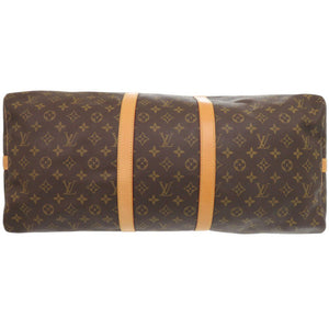美品 ルイ ヴィトン キーポルバンドリエール55 モノグラム M41414 ボストンバッグ LV 0801【中古】LOUIS VUITTON