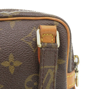 ルイ ヴィトン マルリーバンドリエール モノグラム M51828 ショルダーバッグ LV 0804【中古】LOUIS VUITTON