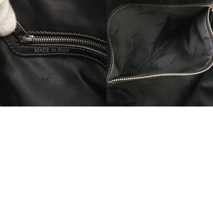 美品 トッズ レザー ブラック トートバッグ 黒 ハンドバッグ 0816【中古】TOD’S