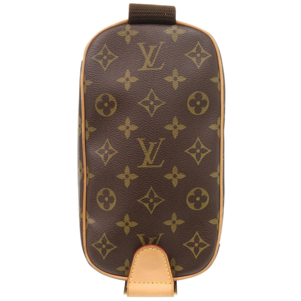 美品 ルイ ヴィトン ポシェット ガンジュ モノグラム M51870 ボディバッグ LV 0828【中古】LOUIS VUITTON