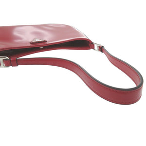 新品同様 プラダ クレオ 1BC499 ショルダーバッグ レザー レッド 0846【中古】PRADA