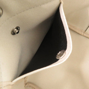 美品 エルベ シャプリエ 701GP Lux Boat Tote S コットン/コーテッドキャンバス ブラック ハンドバッグ 黒 0889【中古】Herve Chapelier