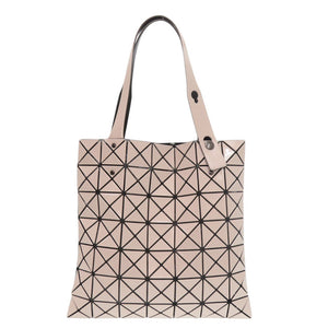 新品同様 イッセイミヤケ BAOBAO バオバオ BB51AG047 ピンク PVC ポリエステル トートバッグ 0914【中古】ISSEY MIYAKE