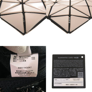 新品同様 イッセイミヤケ BAOBAO バオバオ BB51AG047 ピンク PVC ポリエステル トートバッグ 0914【中古】ISSEY MIYAKE