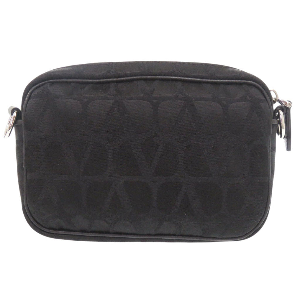 美品 ヴァレンティノ ガラヴァーニ × アンダーカバー ブラック ショルダーバッグ 黒 0922【中古】Valentino Garavani × UNDERCOVER
