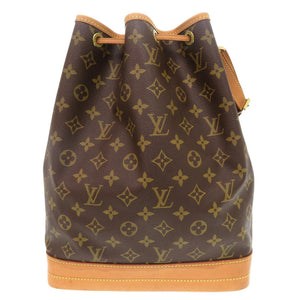 ルイ ヴィトン ノエ モノグラム M42224 ブラウン ショルダーバッグ LV 0933【中古】LOUIS VUITTON