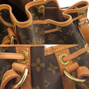 ルイ ヴィトン ノエ モノグラム M42224 ブラウン ショルダーバッグ LV 0933【中古】LOUIS VUITTON