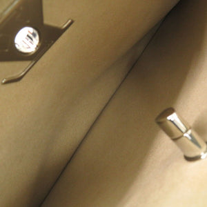 美品 ルイ ヴィトン ロックミーデー M55325 レザー カーキ/ブラック ハンドバッグ LV 0935【中古】LOUIS VUITTON